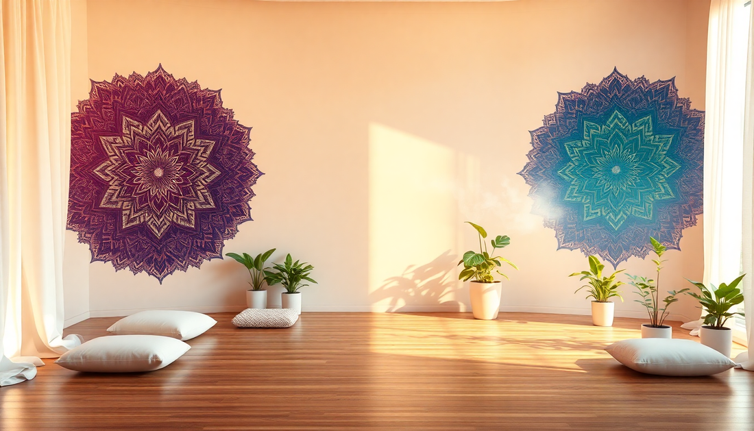 Elevate Your Space: Infusing Spiritual Serenity with Mandala Designs